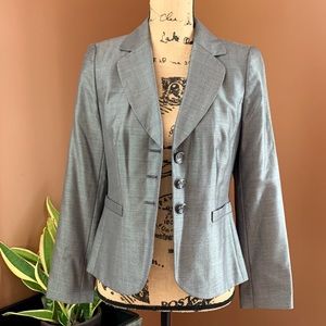 Ann Taylor Gray Blazer